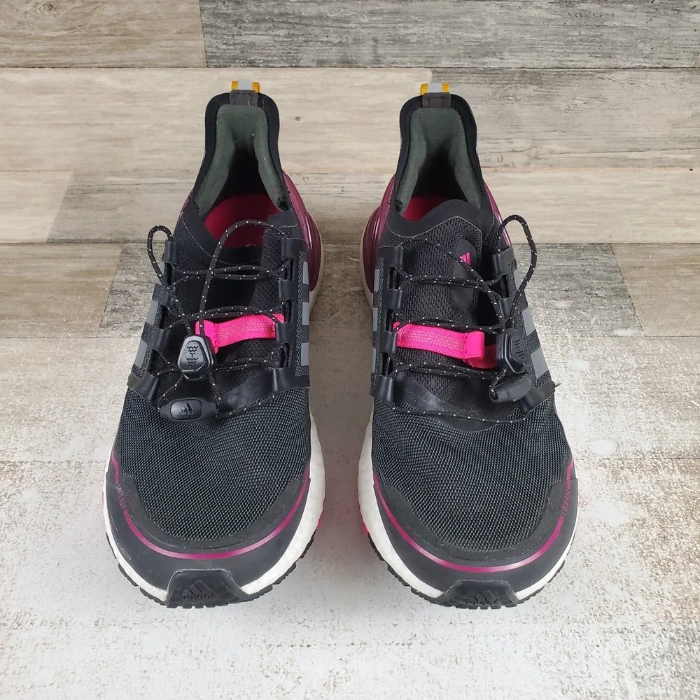 Adidas Ultraboost 4 Winter.Rdy Womens Shoes Sz 8 Core Black Iron Metallic Power